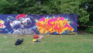 Graffiti in space