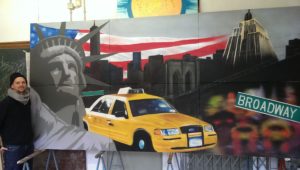 Graffitiauftrag New York Atelier 2