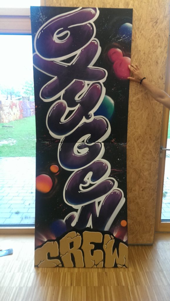 Graffitiauftrag Oxygen Style