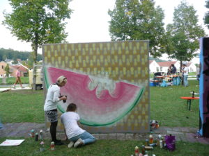 Graffiti Wassermelone