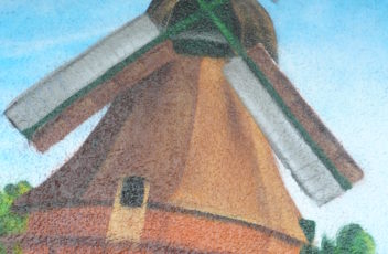 Graffitiauftrag Windmühle Ebner