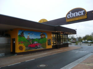 Graffitiauftrag Drive-In Ebner