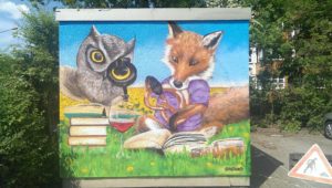 Graffitiauftrag Melanchthonheim
