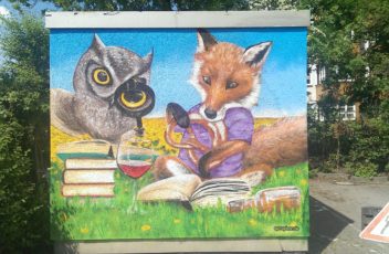 Graffitiauftrag Melanchthonheim