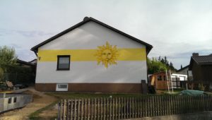 Graffitiauftrag Sonne Pfeffenhausen
