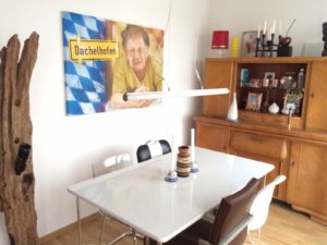 Graffitiauftrag Leinwand Oma Anna