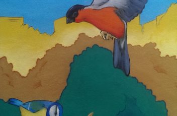 graffiti hamburg fruchtallee vögel