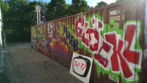 Graffitiauftrag Container Styles Glöckl 2