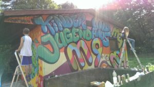 Graffiti Workshop Stuttgart Freiberg Resultat