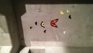 Graffitiauftrag Streetart Stencil Schmetterlinge 3