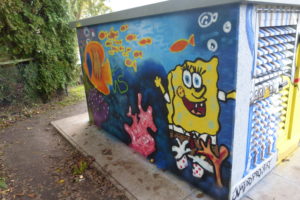 Graffitiworkshop Stromkasten Börnsen Ergebnis 1