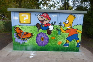 Graffitiworkshop Stromkasten Börnsen Ergebnis 2