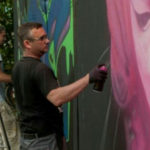 Graffitikünstler Frank Kühr
