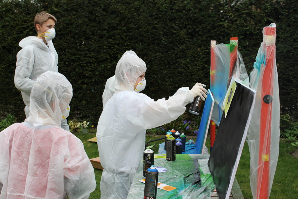 Graffiti Workshop Kindergeburtstag 2