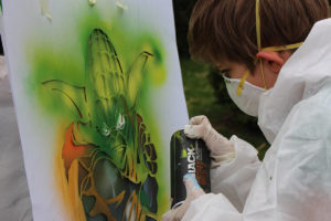 Graffiti Workshop Kindergeburtstag 4