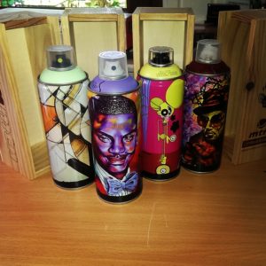 mtn Limited Edition artist cans