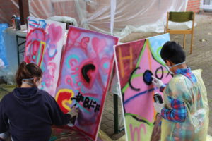 Graffiti Workshop Jugendtreff Kröppelshagen