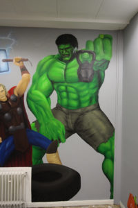 Graffitiauftrag Hyper Gym Hulk