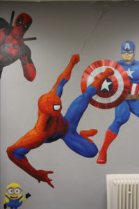 Graffitiauftrag Hyper Gym Spider-Man
