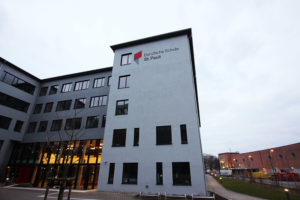 Fassadenbeschriftung Rückseite