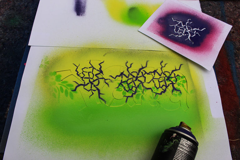 graffiti selber machen Spraybar