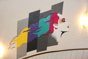 Graffiti Friseursalon Quickborn Treppe