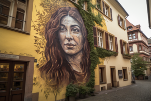 Graffiti Mural Kunst in Nürnberg